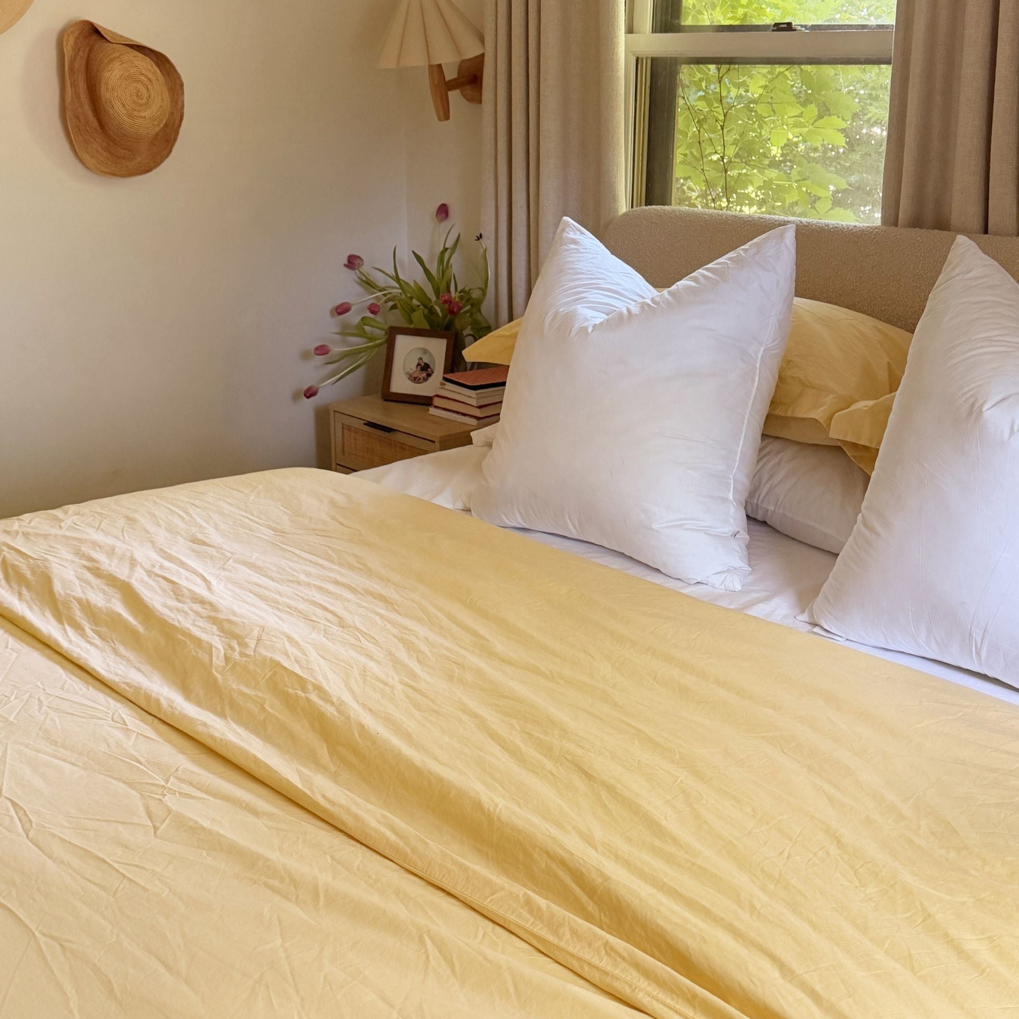 Final Sale! Organic Cotton Percale Duvet Cover