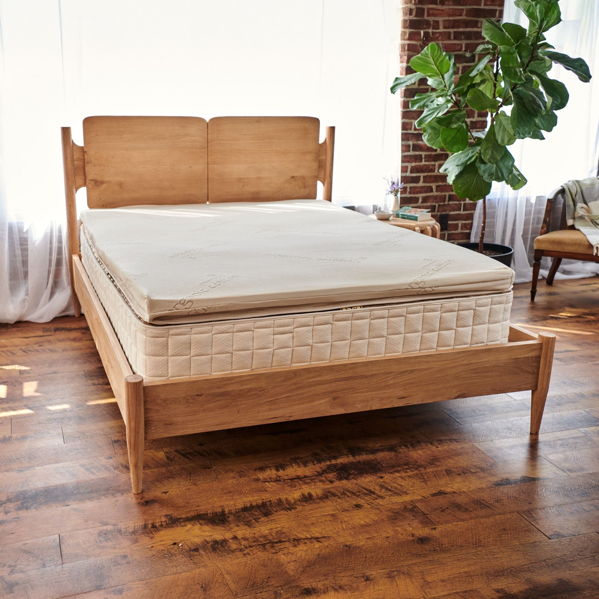 Adagio 2" Organic Latex Mattress Topper