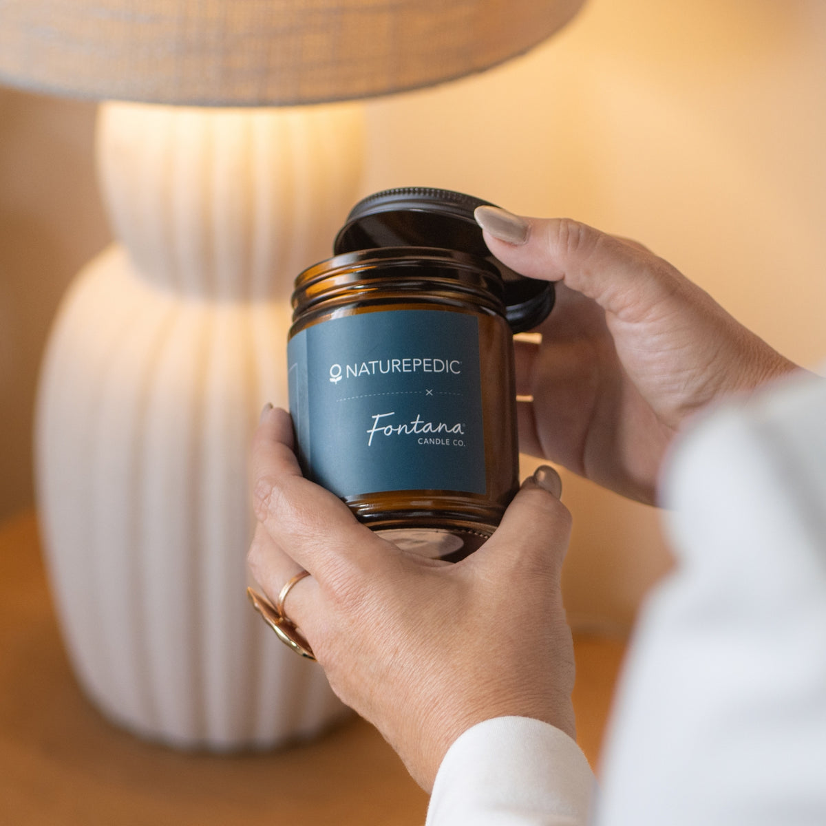 Pine & Pillow Naturally Scented Beeswax Candle
