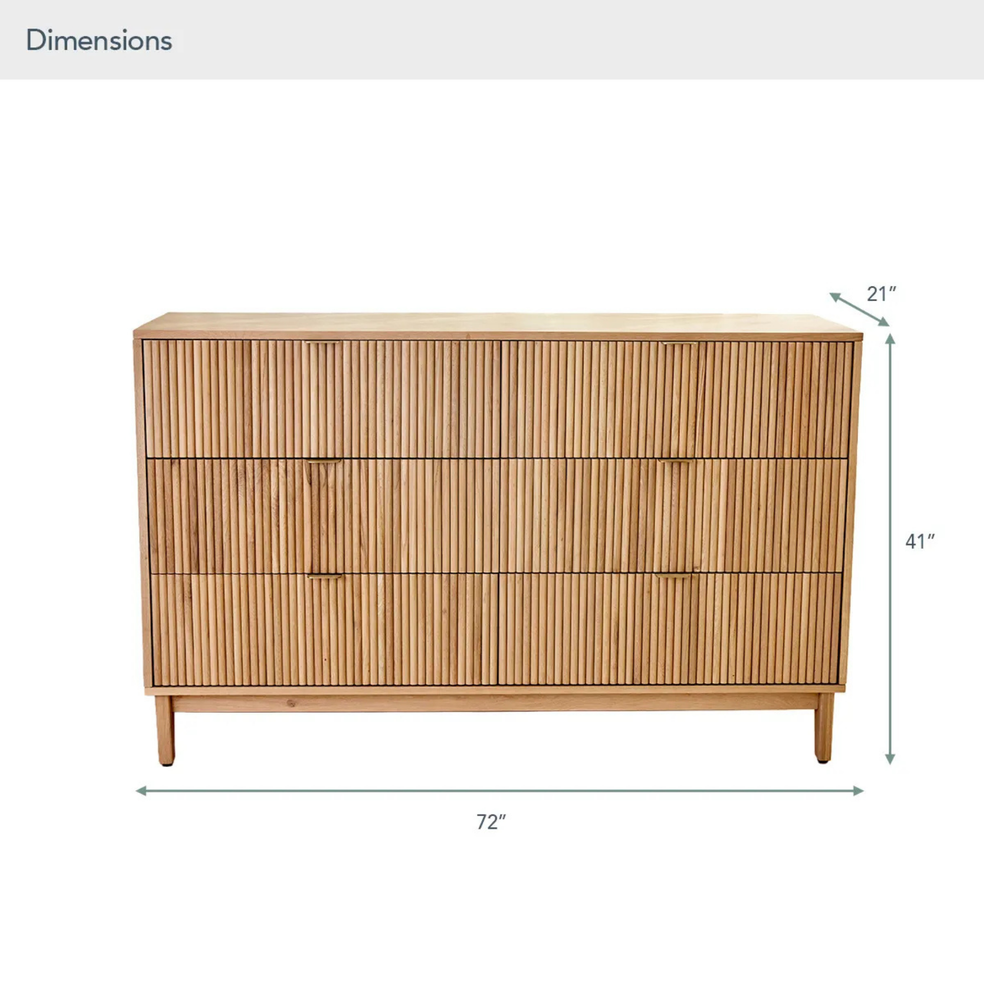 Adelano FSC®-Certified White Oak Dresser