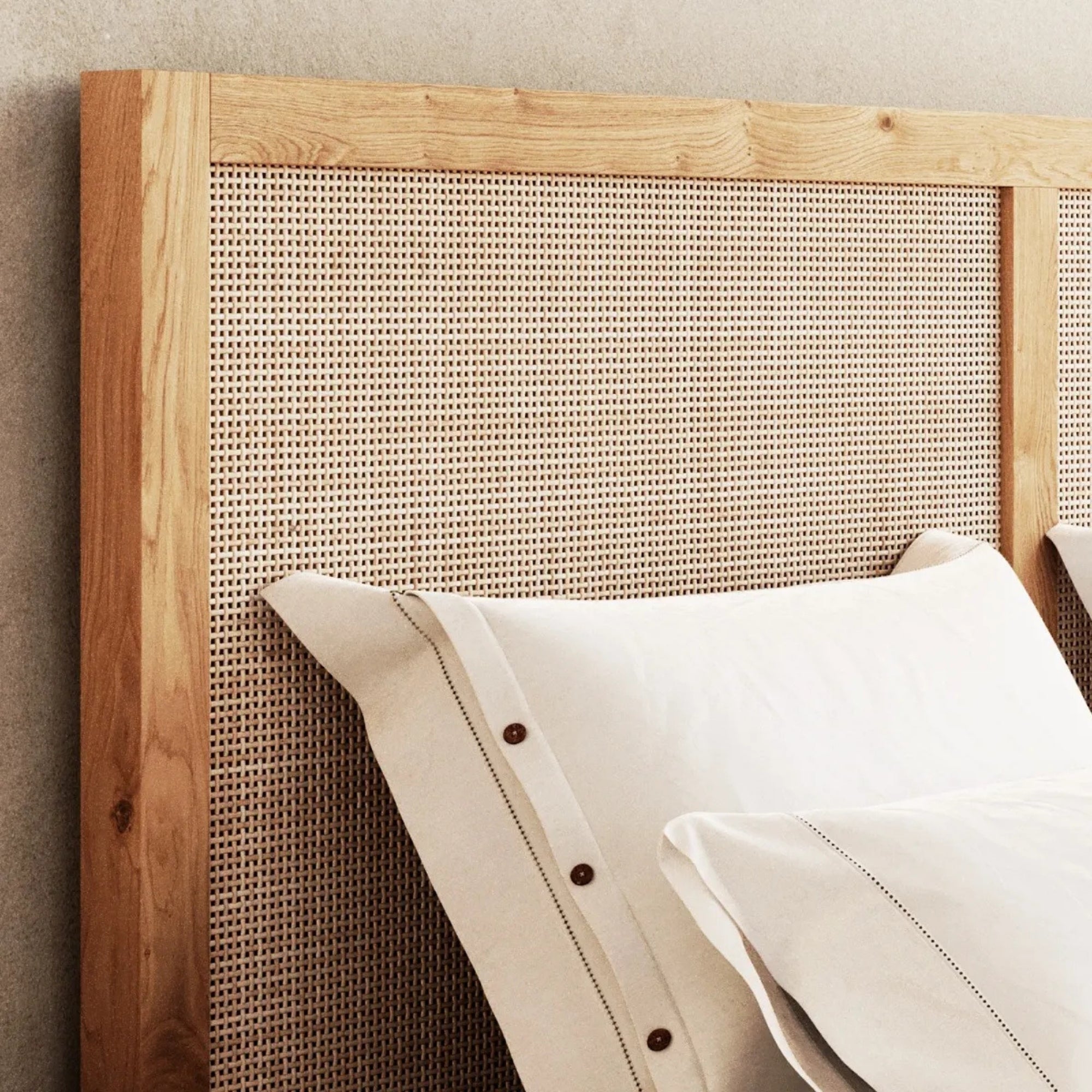 Arienzo FSC®-Certified White Oak Bed Frame