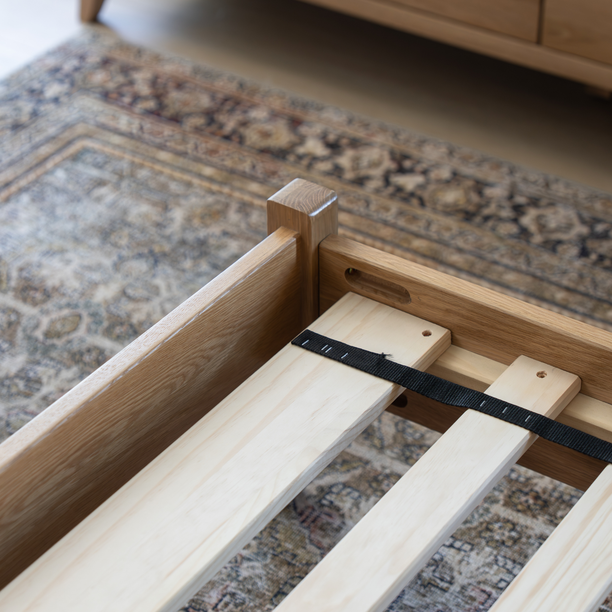 Madera FSC®-Certified White Oak Bed Frame