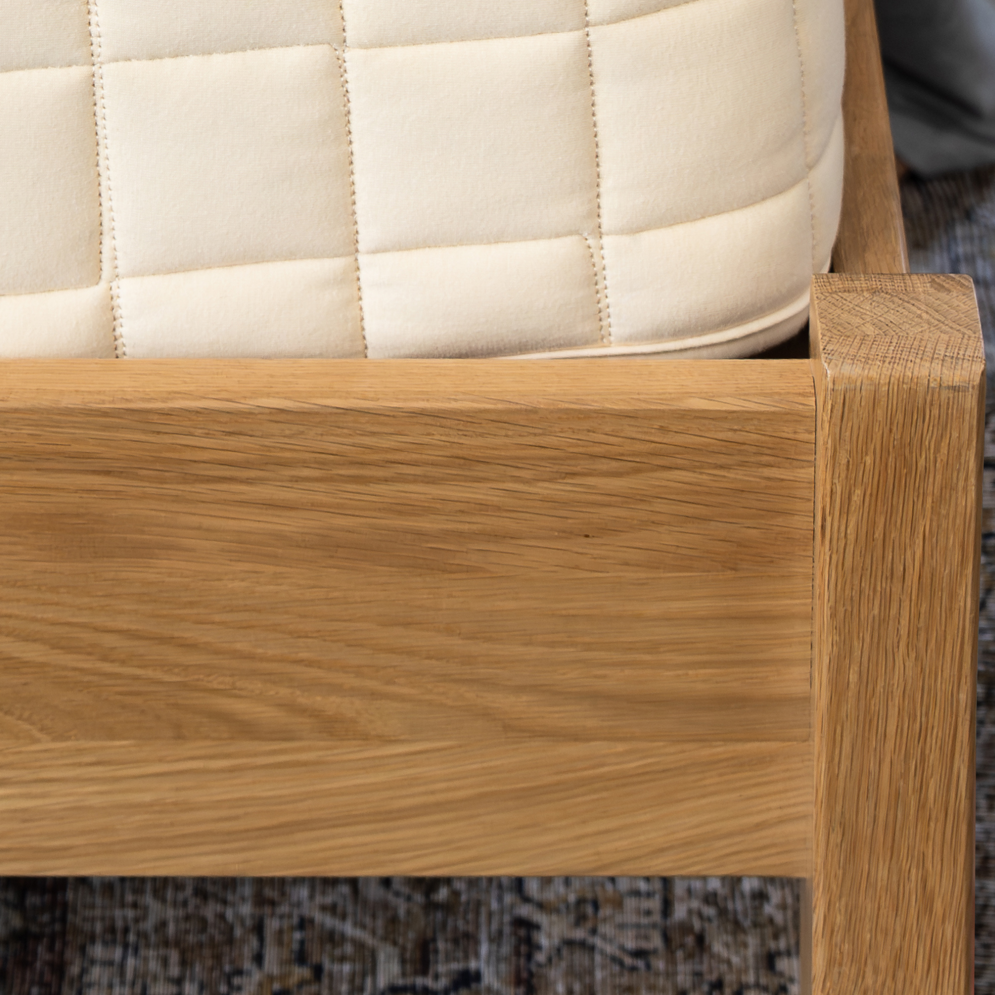 Madera FSC®-Certified White Oak Bed Frame