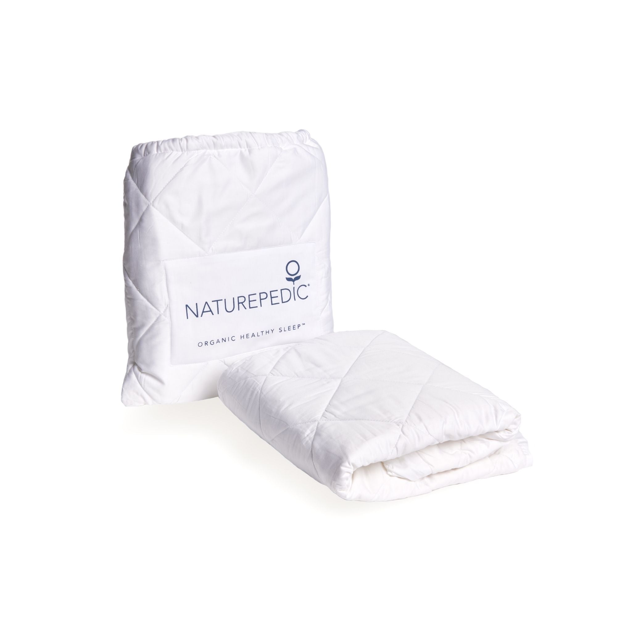 Kids Organic Quilted Waterproof Mattress Protector Pad