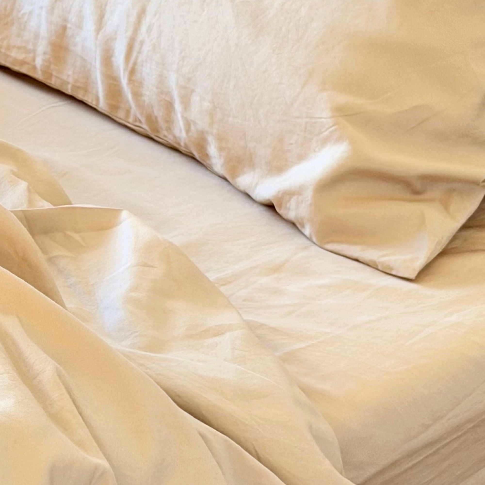 Final Sale! Organic Cotton Percale Fitted Sheet