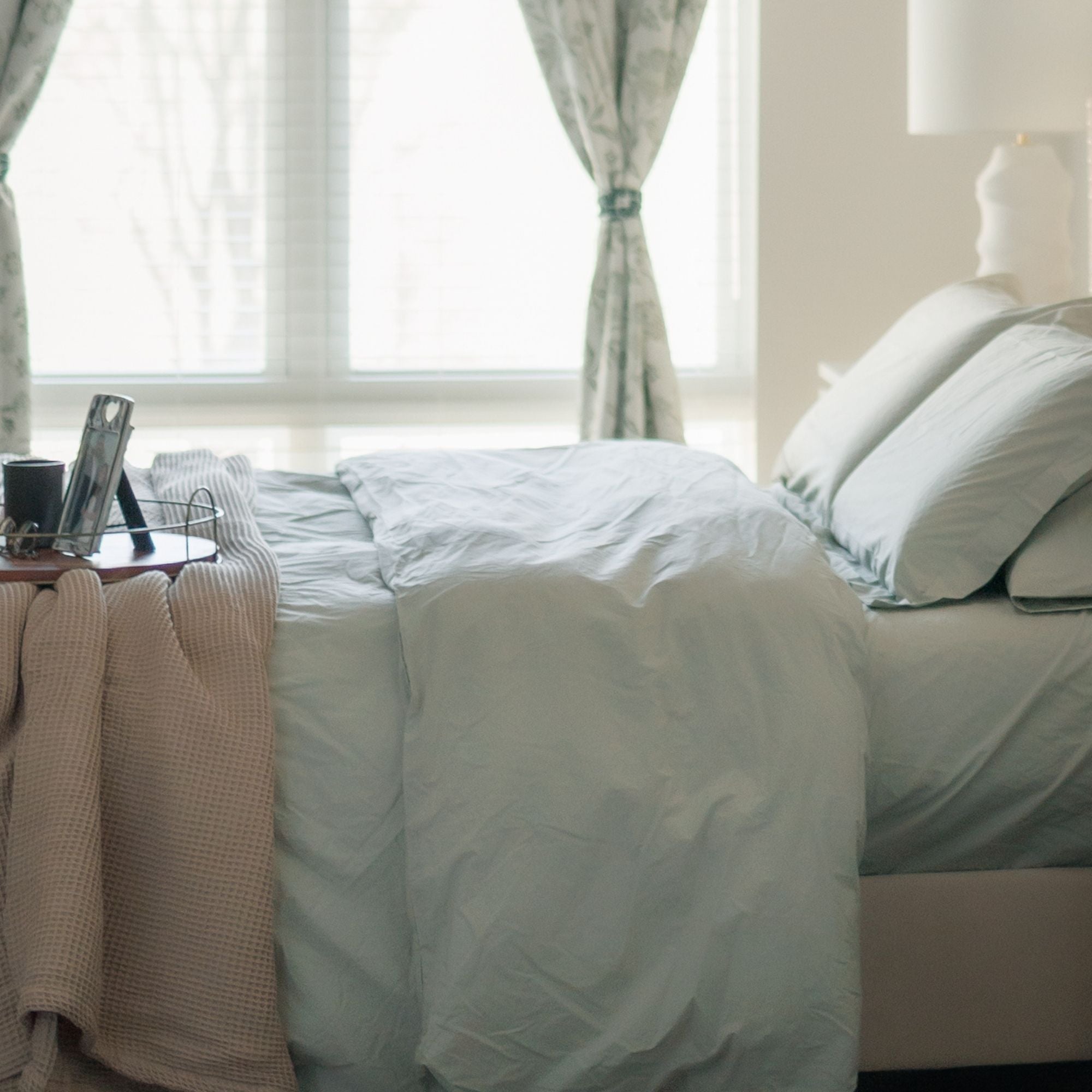 Final Sale! Organic Cotton Percale Duvet Cover