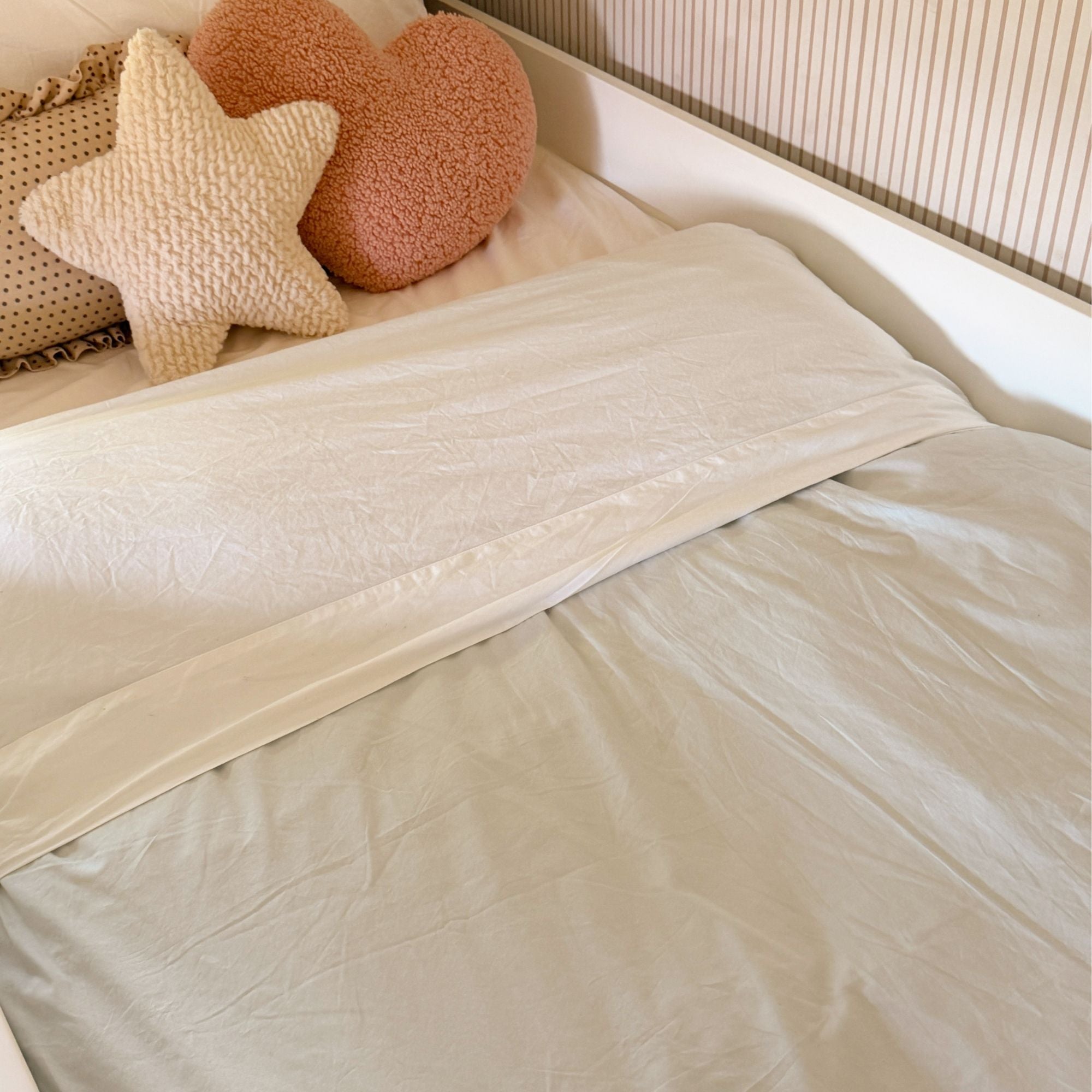Final Sale! Organic Cotton Percale Duvet Cover