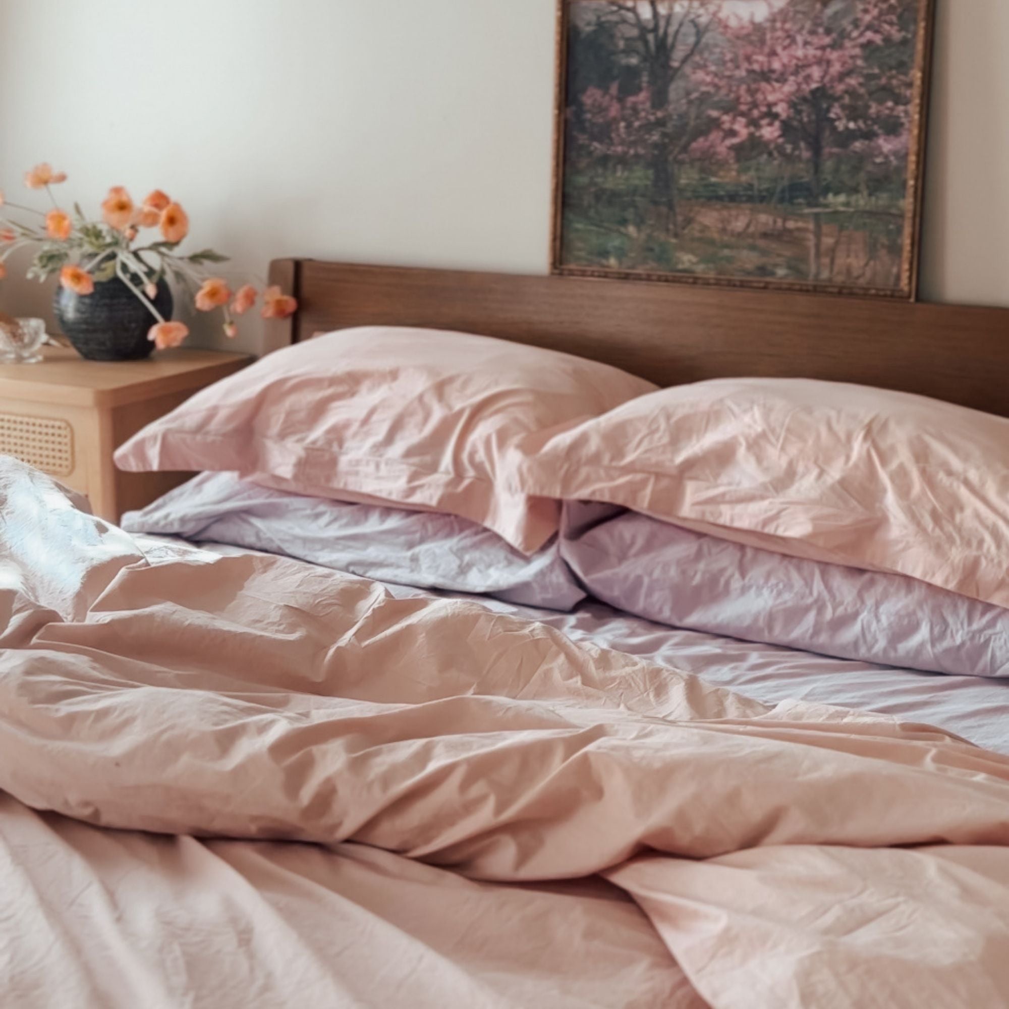Final Sale! Organic Cotton Percale Duvet Cover
