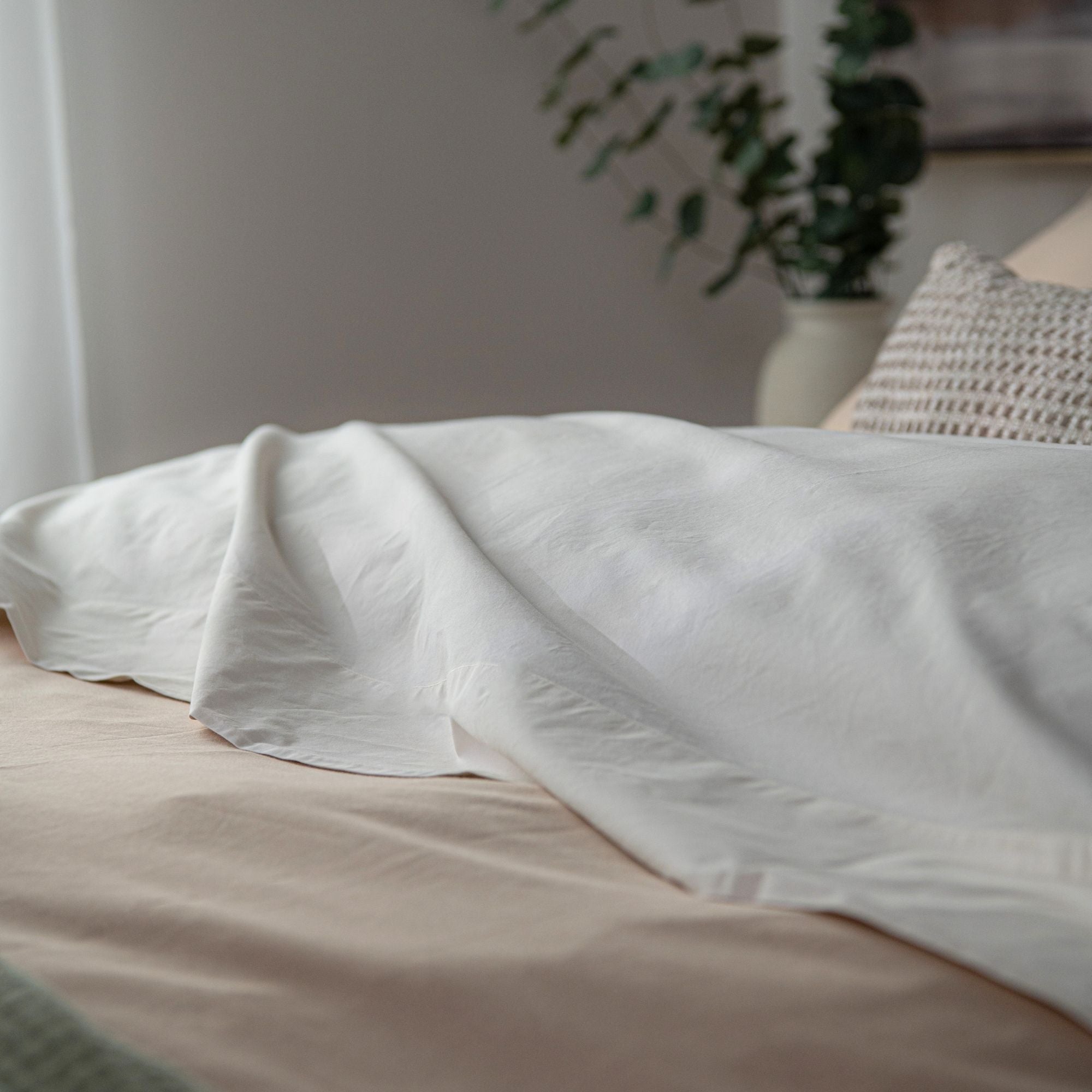 Final Sale! Organic Cotton Sateen Flat Sheet
