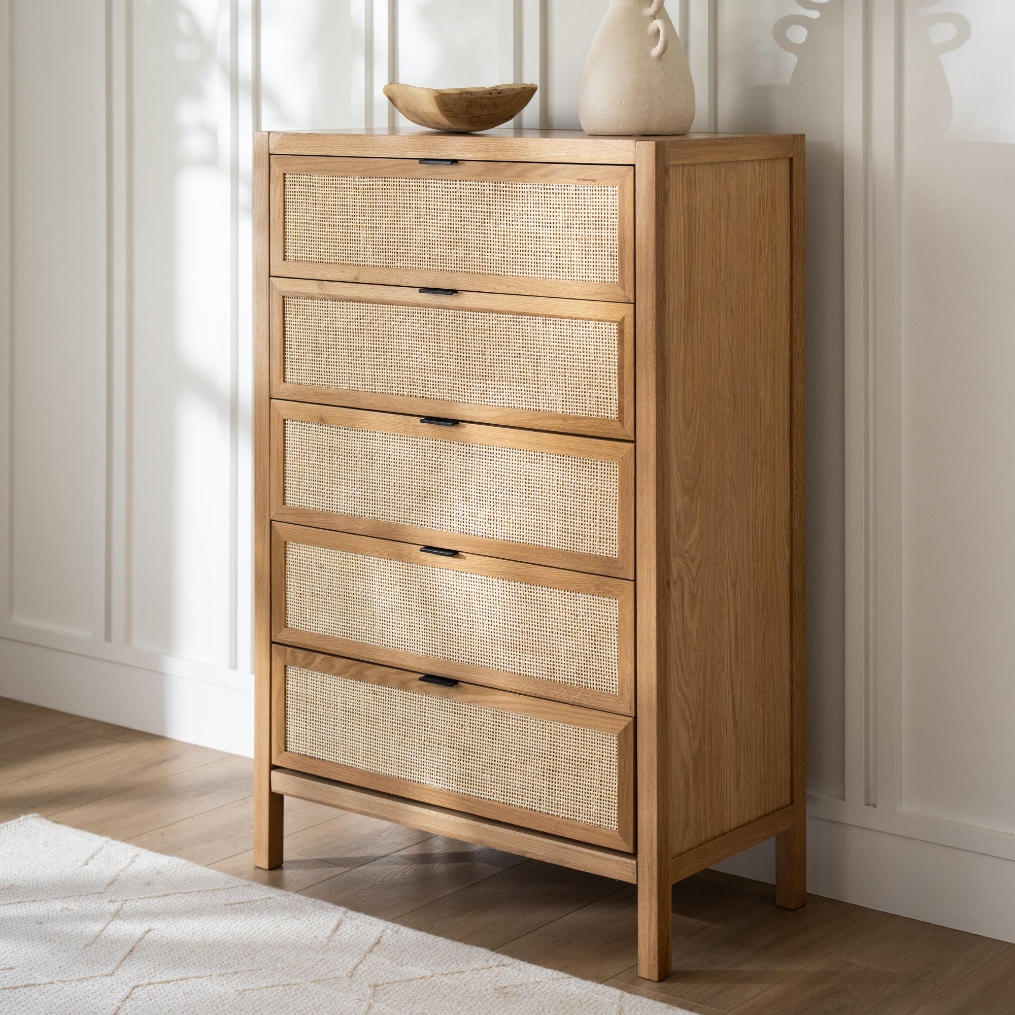 Arienzo FSC®-Certified White Oak Chest of Drawers