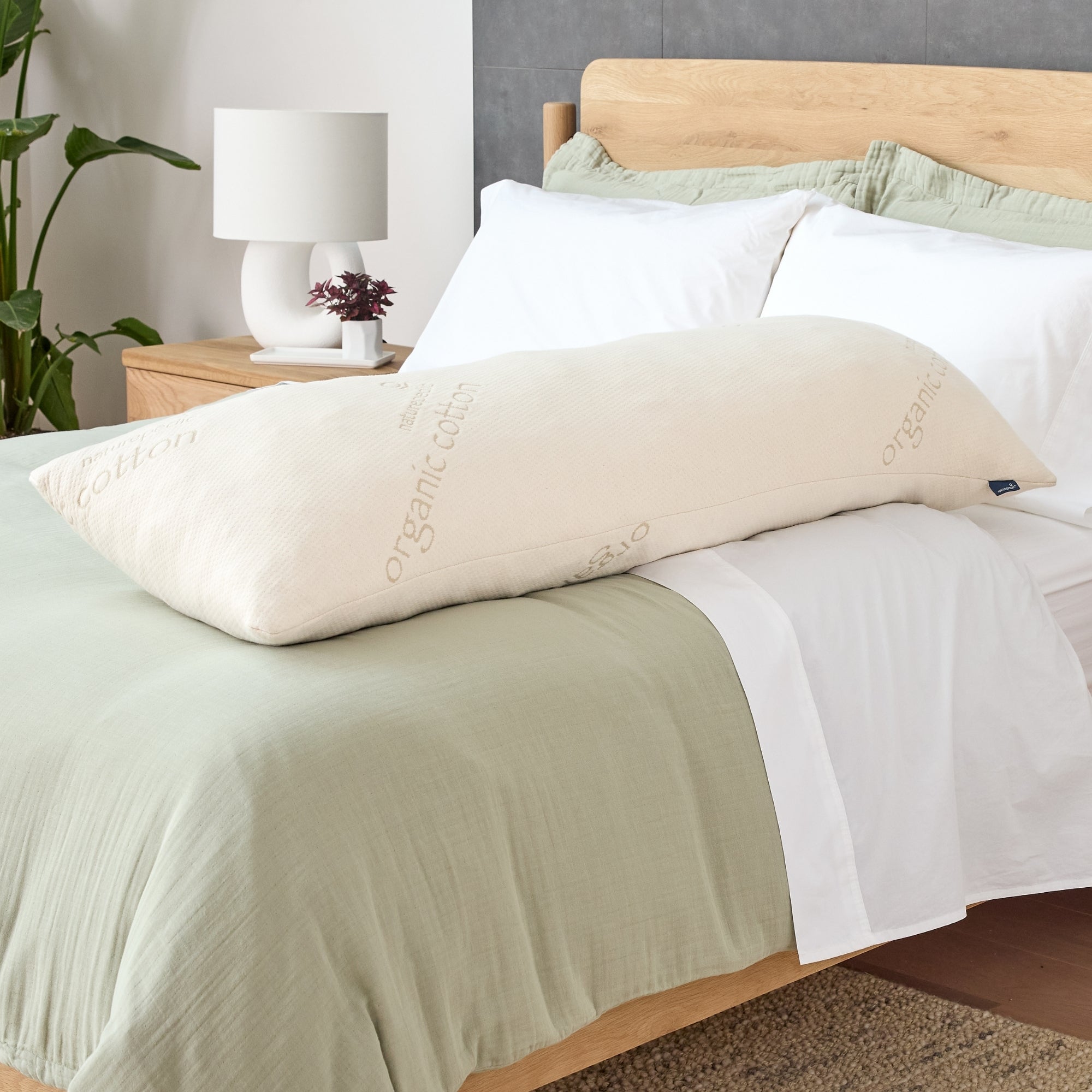 Organic Latex Body Pillow/Pregnancy Pillow