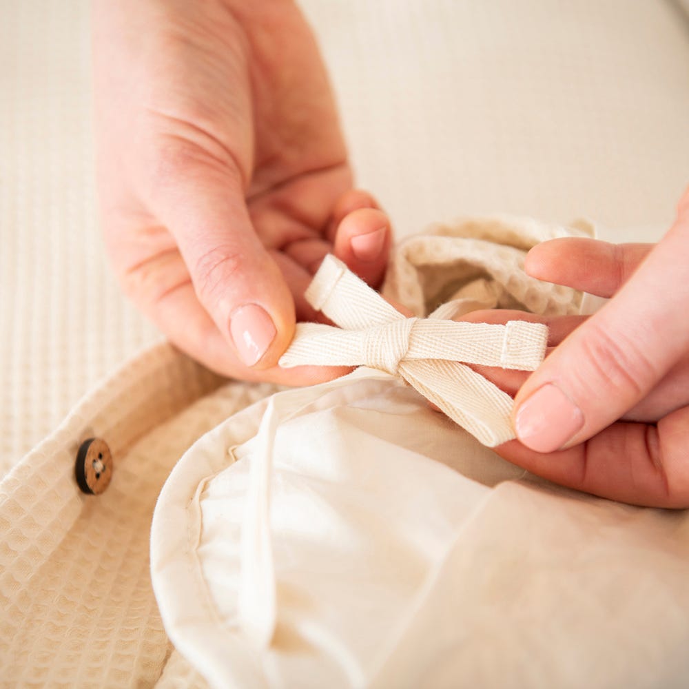 Final Sale! Organic Cotton Waffle Duvet Cover & Sham Set