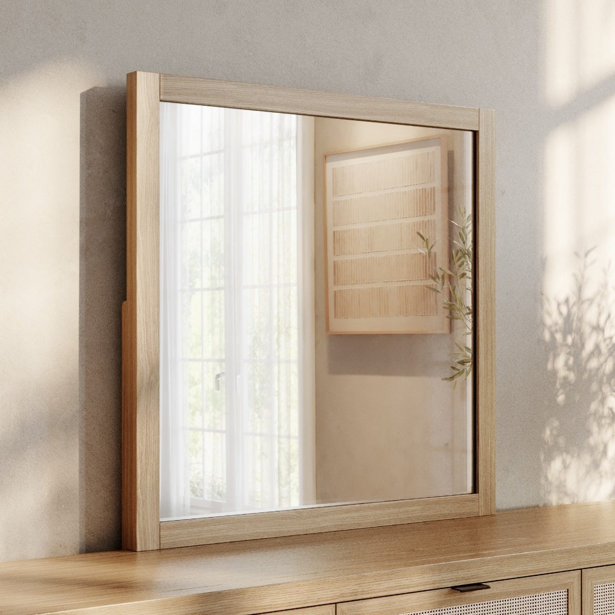 Arienzo FSC®-Certified White Oak Mirror
